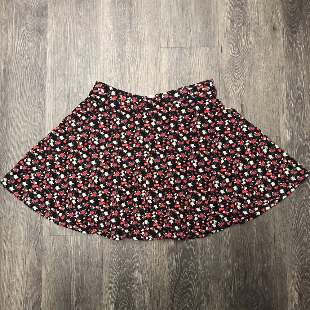 LA Hearts Floral Skirt